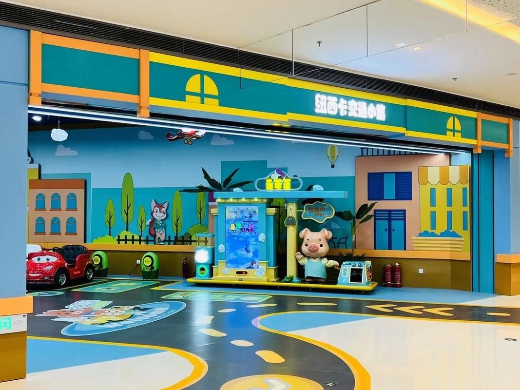 Personalized 3D Effect Vinyl Flooring PVC 3D Printed Vinyl Flooring For Theme Parks