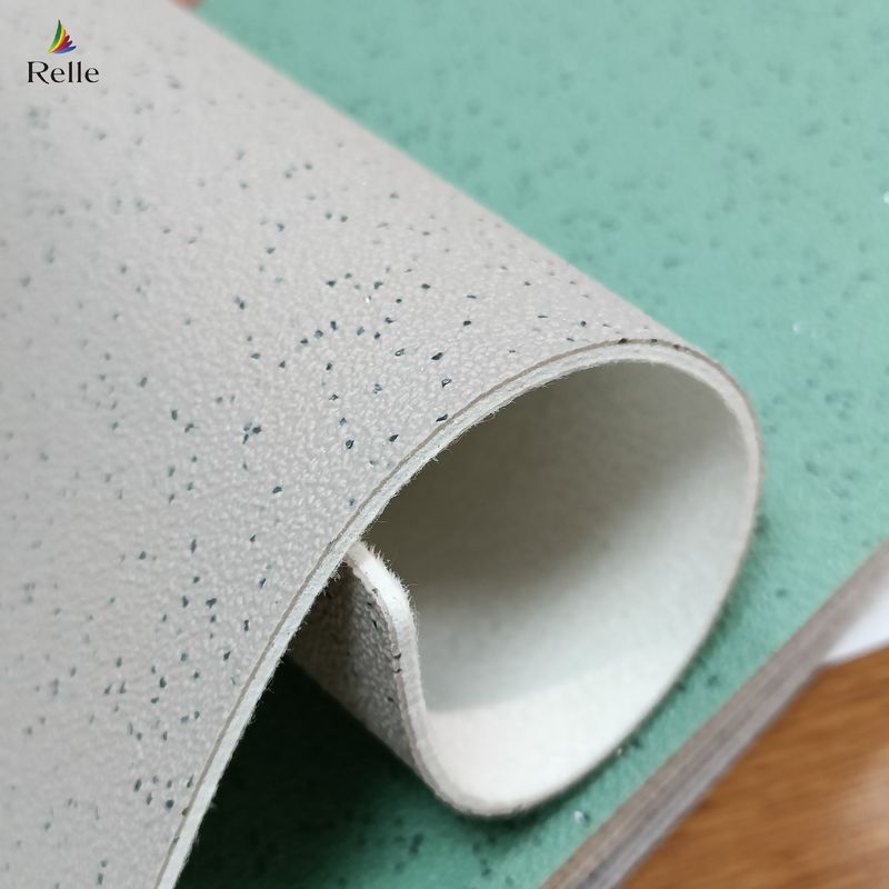 Vinyl Non Slip Safety Flooring UV Coating Relle Flooring For Train