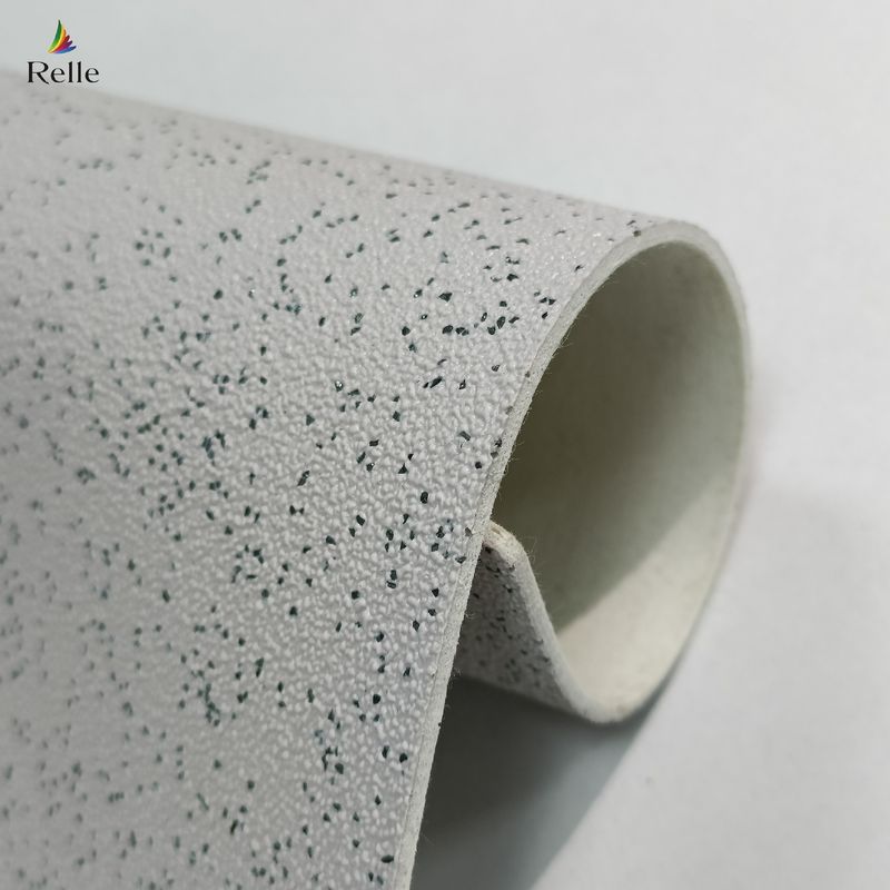 Glue Down Bus Vinyl Flooring Commercial Safety Flooring With Homogeneous Felt Back