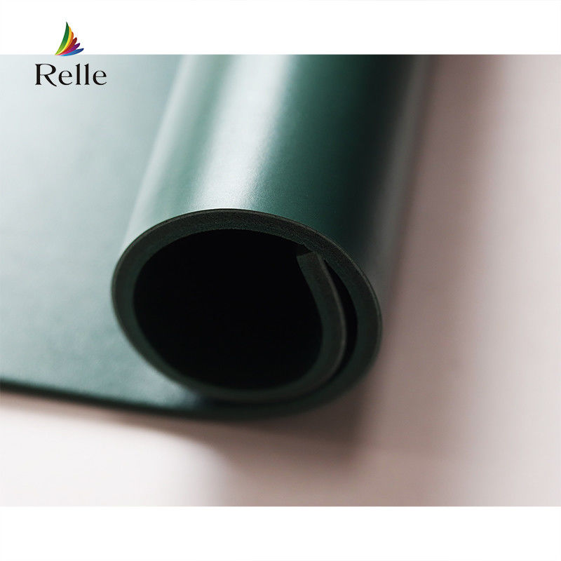 Excellent Wear Resistance 5mm Foam Backing Relle Color PVC Flooring Roll for Dance