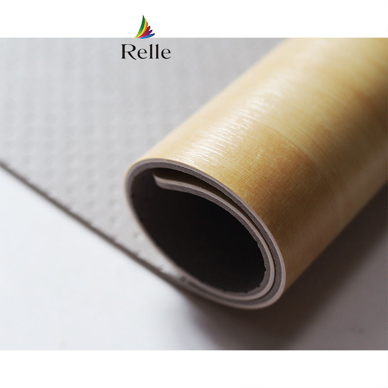 Multi Sports Hall Floor Sport Court Flooring Manufacture Relle 4.5mm Wood PVC Sheet