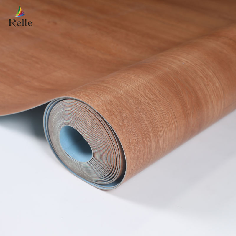 Custom Vinyl Flooring System Design for Hotel Lobby and Rooms Thickness 1.8mm-3.0mm