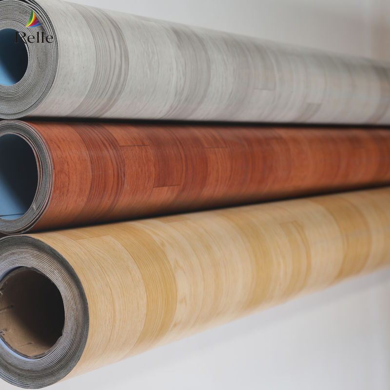 Custom Vinyl Flooring System Design for Hotel Lobby and Rooms Thickness 1.8mm-3.0mm