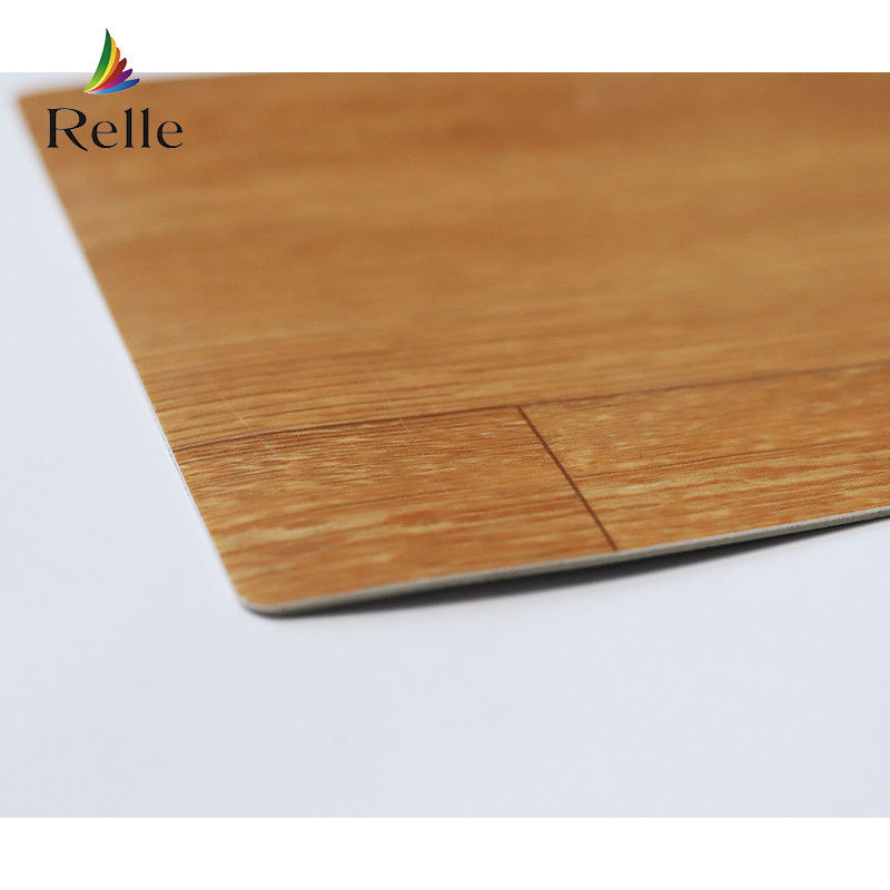 Relle 3.8m PVC Heterogeneous Vinyl Flooring Roll Sheet Certificate CE / SGS / ISO9001