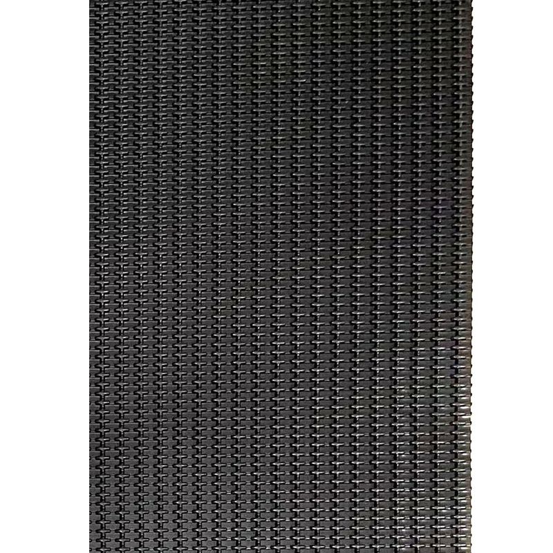 Black Rubber Garage Flooring Rolls 1.22m Width Rubber Gym Floor Rolls 4mm Thick