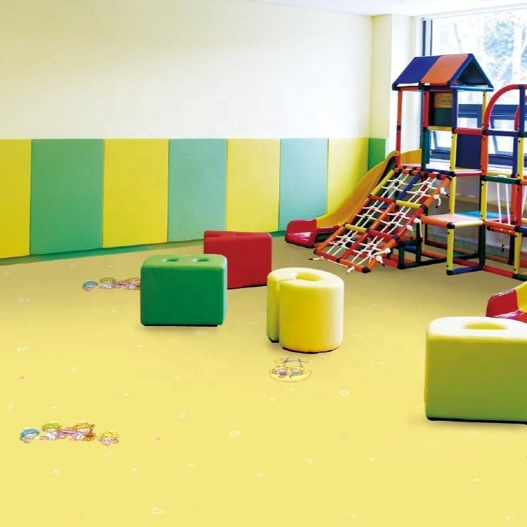 Relle Safety Kindergarten Flooring PVC Colorful Vinyl Flooring for More than 600 Kinds