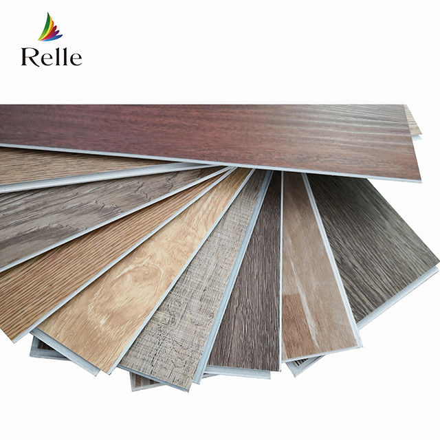 Distressed SPC Click Vinyl Flooring PVC SPC Waterproof Flooring 2m 2.5m Width