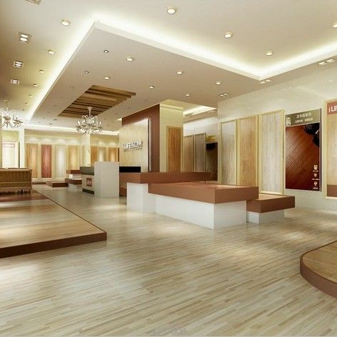 Distressed SPC Click Vinyl Flooring PVC SPC Waterproof Flooring 2m 2.5m Width