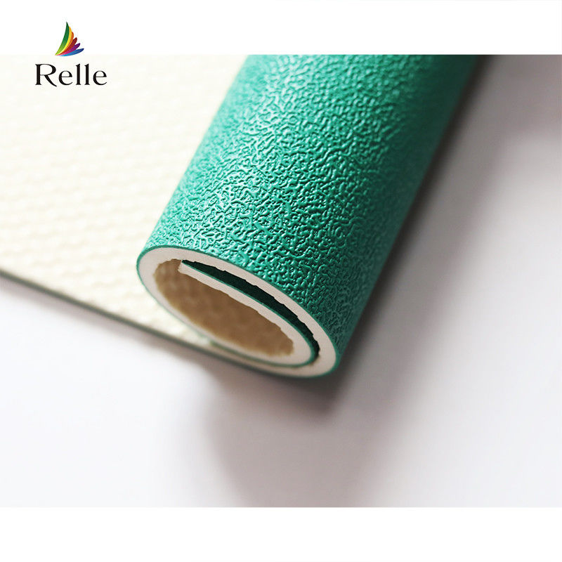 Relle Outdoor Sport Used Badminton Mat PVC Vinyl Floor Roll Waterproof Fireproof Plastic