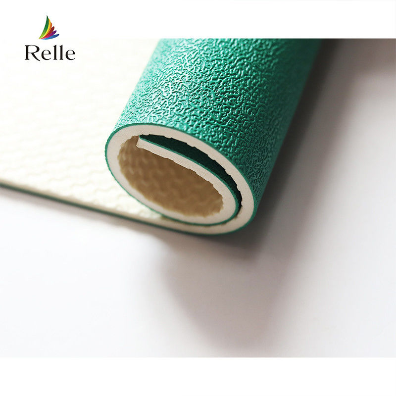Relle Outdoor Sport Used Badminton Mat PVC Vinyl Floor Roll Waterproof Fireproof Plastic