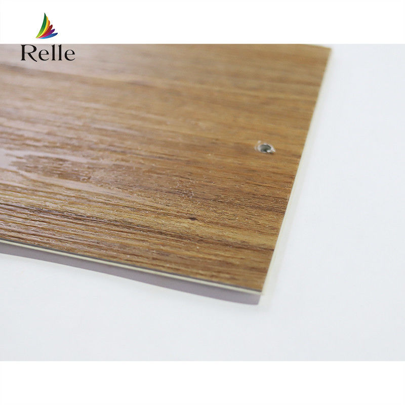 UV Coating LVT Parquet Flooring CE SGS Plastic Wood Look Vinyl Flooring