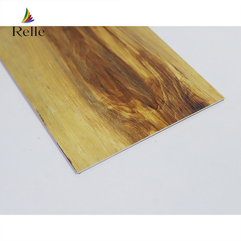 UV Coating LVT Parquet Flooring CE SGS Plastic Wood Look Vinyl Flooring
