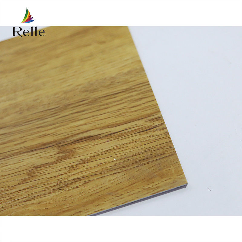 UV Coating LVT Parquet Flooring CE SGS Plastic Wood Look Vinyl Flooring
