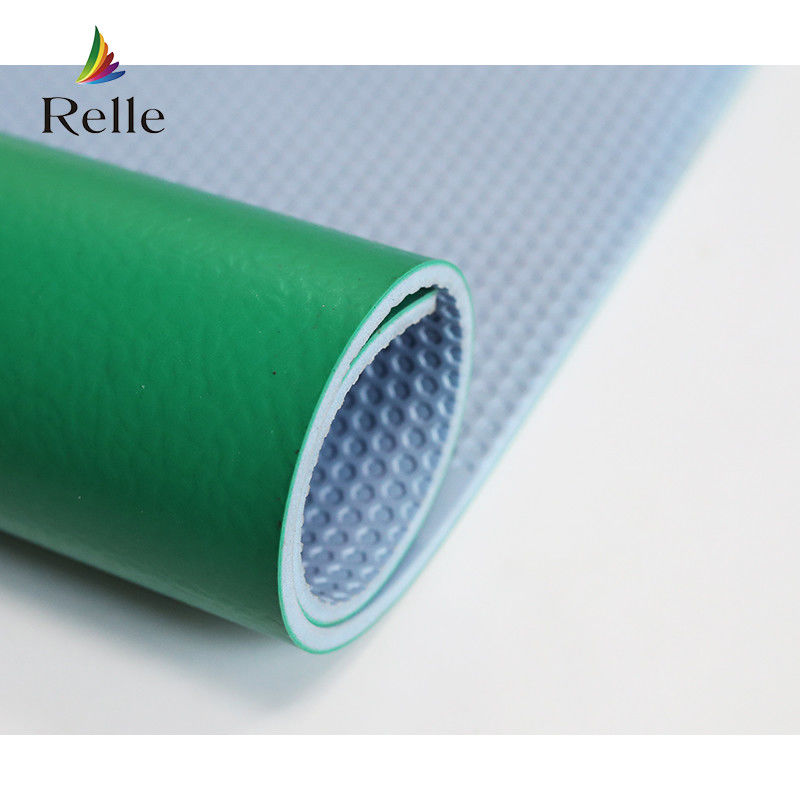 Anti-slip PVC Vinyl Badminton Court Flooring with Glue Down Installation by Enlio