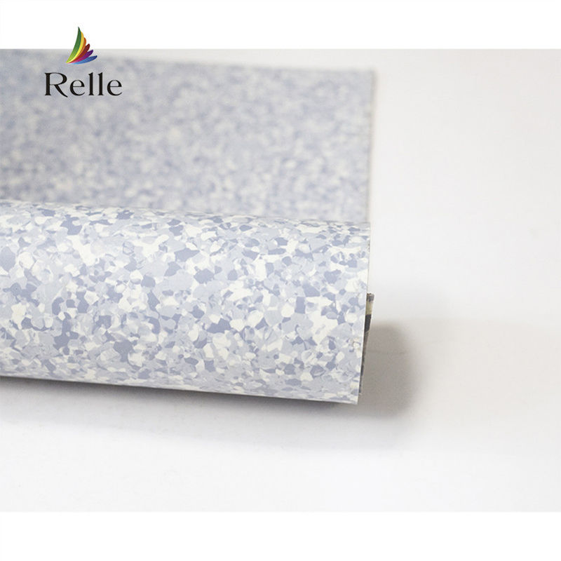 Relle Court Homogeneous PVC Plastic Flooring Dry Back for Medical Grade Hospitals
