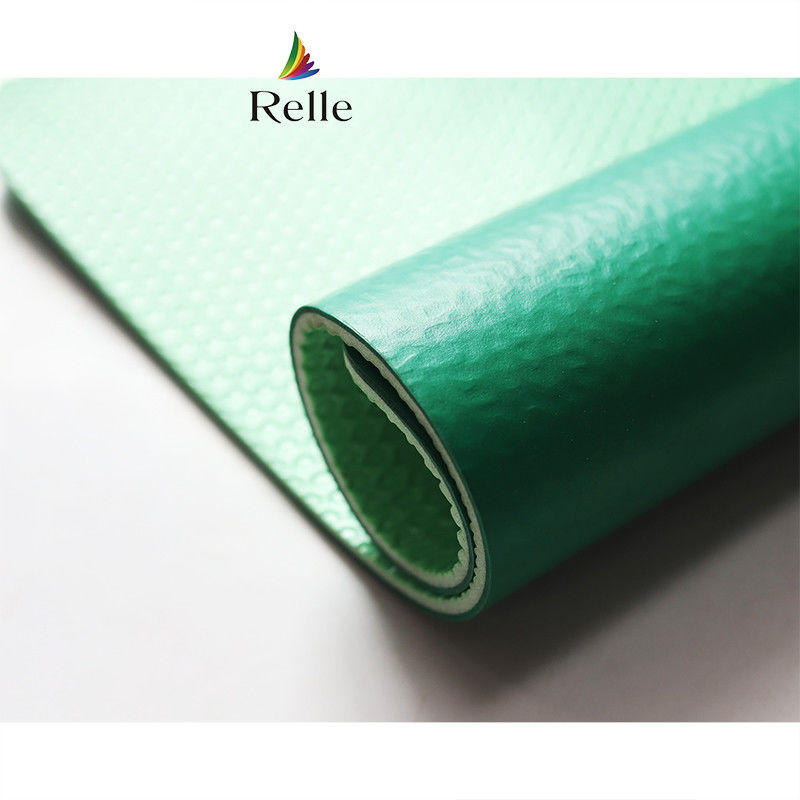 Green Badminton Court Sports Floor Mat Roll in Relle Synthetic PVC Material for Sport