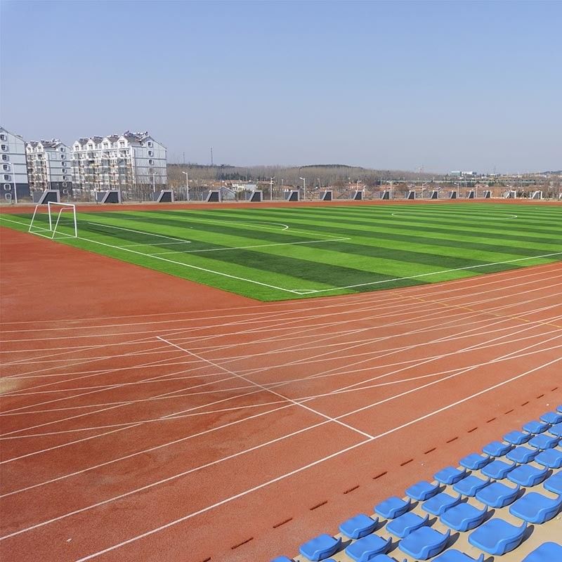 Anti Slip Rubber Athletic Flooring 1m-2m Width Rubber Basketball Court Flooring