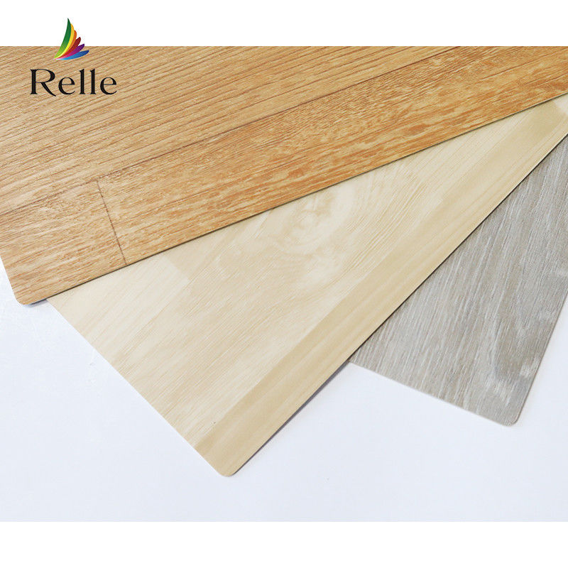 Library Supermarket Heterogeneous Flooring Black Vinyl Roll Flooring CE / SGS / ISO9001