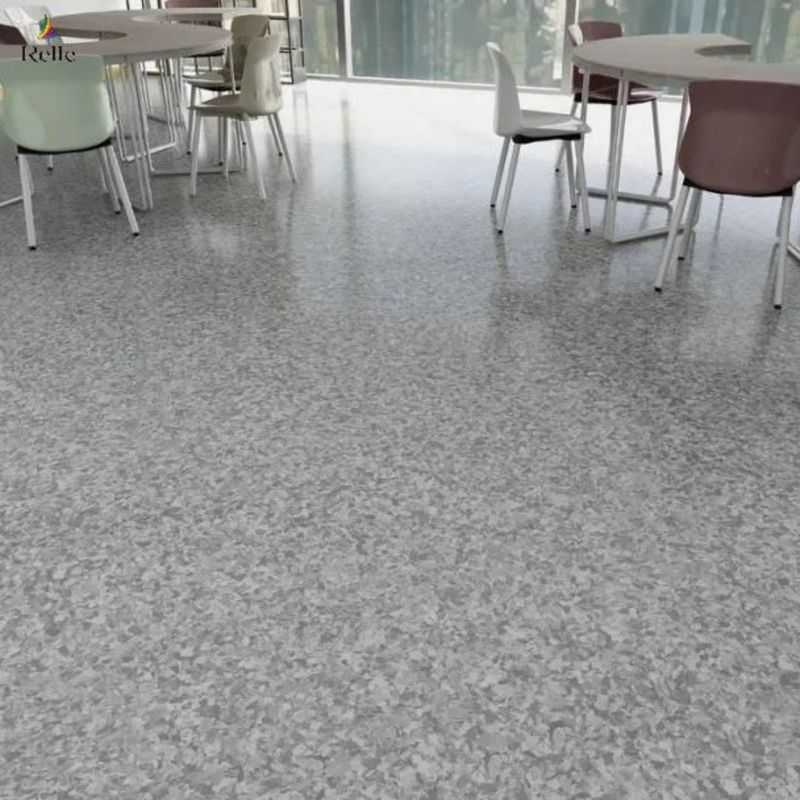 2mm Thick PVC Material Dry Back Plastic Vinyl Floor Roll for Indoor in rise Buildings