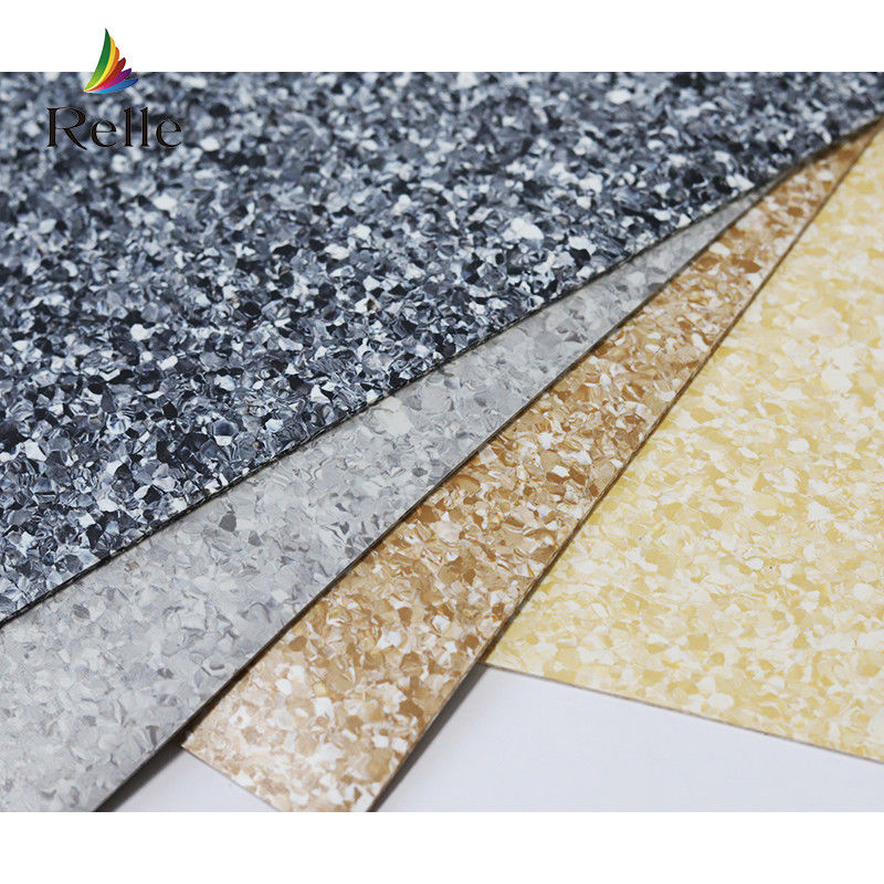T Grade Wear Resistant Relle Light Vinyl Flooring Grey for Indoor in Malaysia Soft and Comfortable