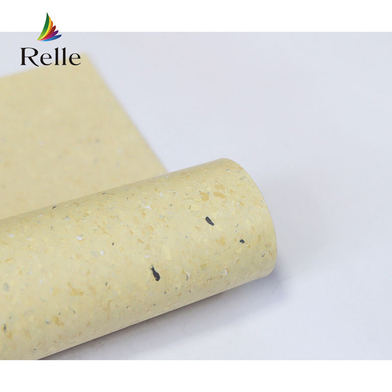 Anti Bacteria Relle Commercial Homogeneous Plain Colors 2mm Wear Layer PVC Flooring Roll for Clinics