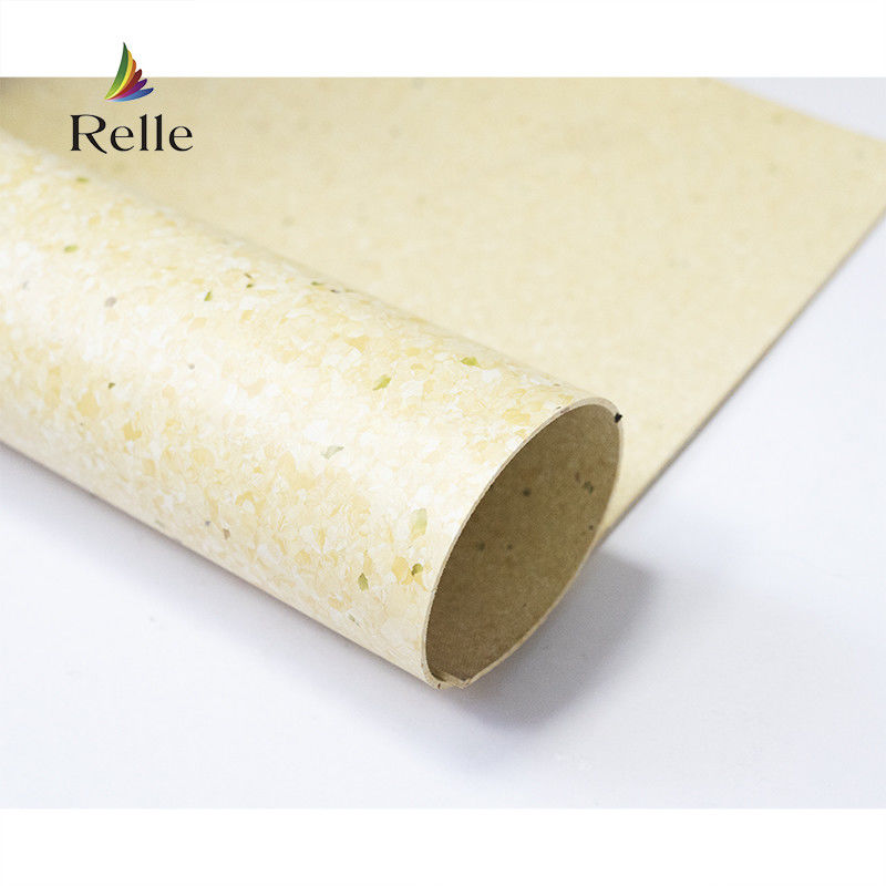 Smooth Relle 2mm Resilient Homogeneous Directional Roll PVC Vinyl Flooring for Supermarket