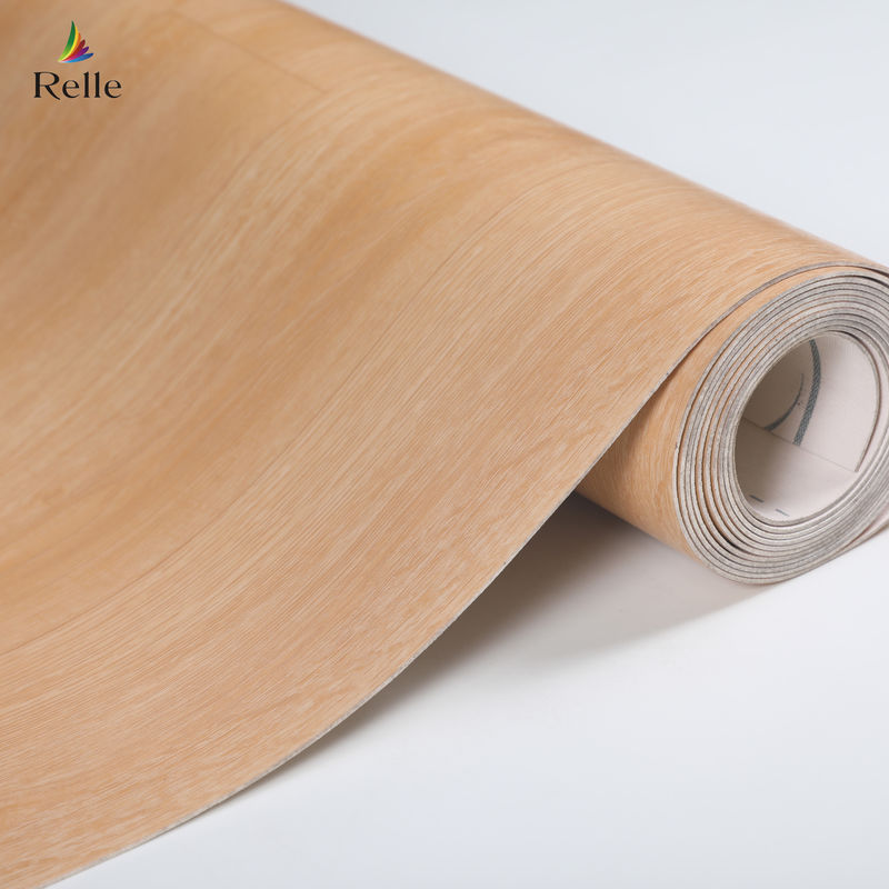 Hotel PVC Flooring Roll with Wood-like Design Style Width 2m 79
