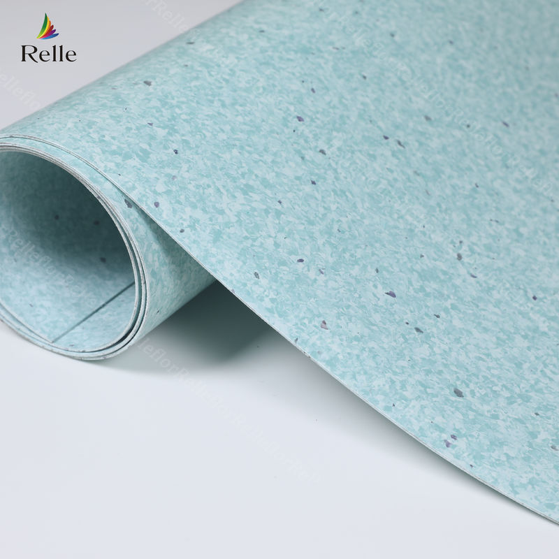 Anti Slip PVC Homogeneous Vinyl Flooring More than 1000 Kinds for Hospital Clinic