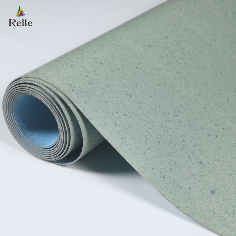 Anti Slip PVC Homogeneous Vinyl Flooring More than 1000 Kinds for Hospital Clinic