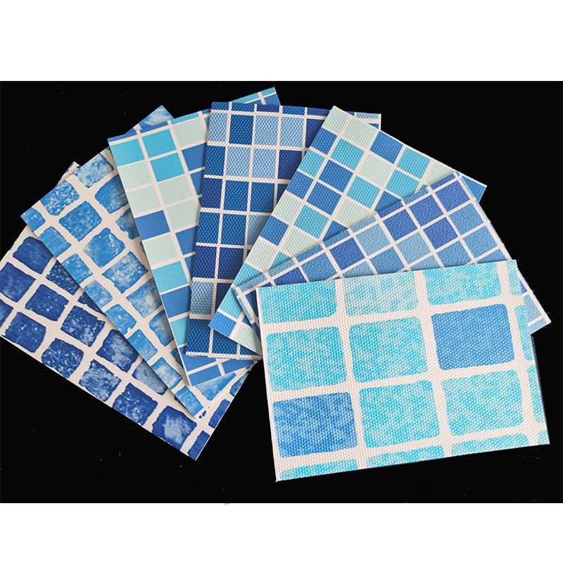 Mosaic 16x32 Pool Liner Embossed 24 Ft Above Ground Pool Liner Width 1.5m Trade