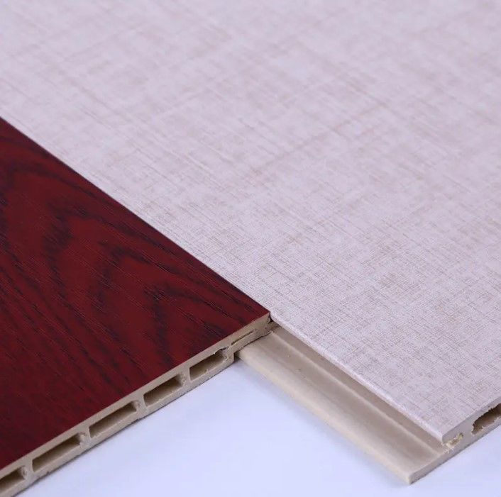 Integrated Decorative Wall Board With Bamboo Fiber Contemporary PVC Interior Wall Panels