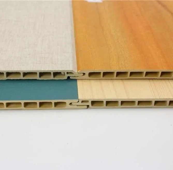 Integrated Decorative Wall Board With Bamboo Fiber Contemporary PVC Interior Wall Panels