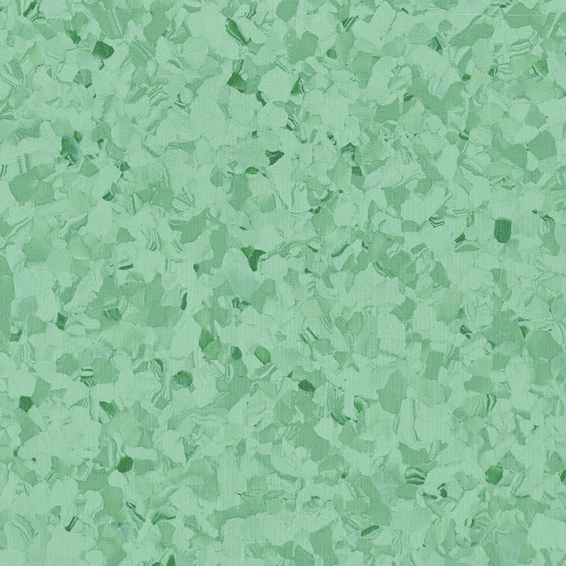 Dryback Homogeneous Flooring 2mm Laboratory Vinyl Flooring Blue Yellow Green