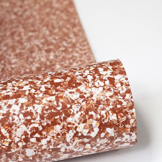 PUR Coating Red Cherry 20m Homogeneous Floor Homogeneous Sheet Vinyl For School