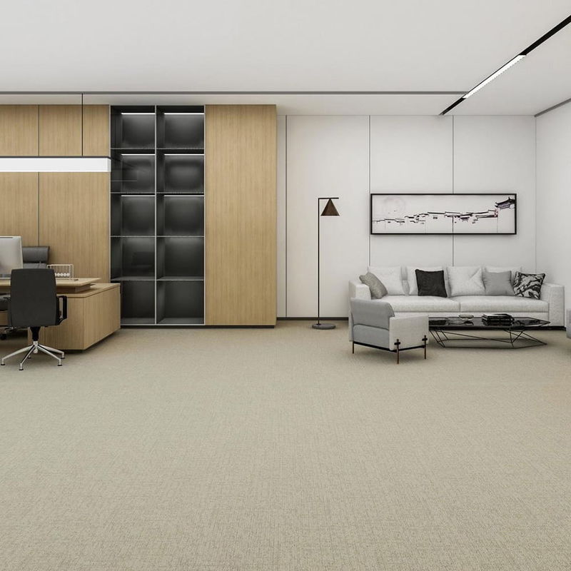 6.5mm 7mm Office Carpet Tiles Commercial Carpet Tiles For Hotel Bedroom Workplace