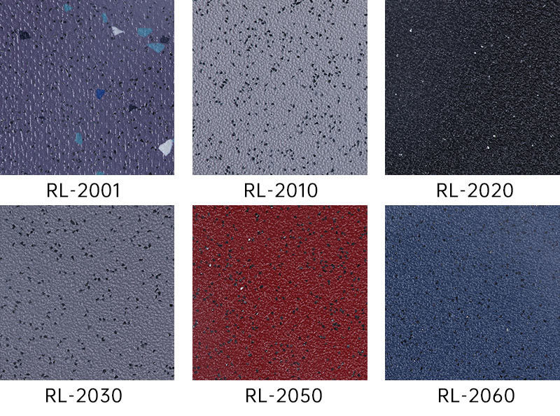 Anti-slip Relle PVC BUS Floor 2.0mm Thickness Hardness 82 Shore A
