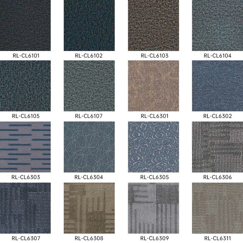 Commercial-Grade Durability PVC Vinyl Tiles for Offices Retail Stores and Modern Spaces