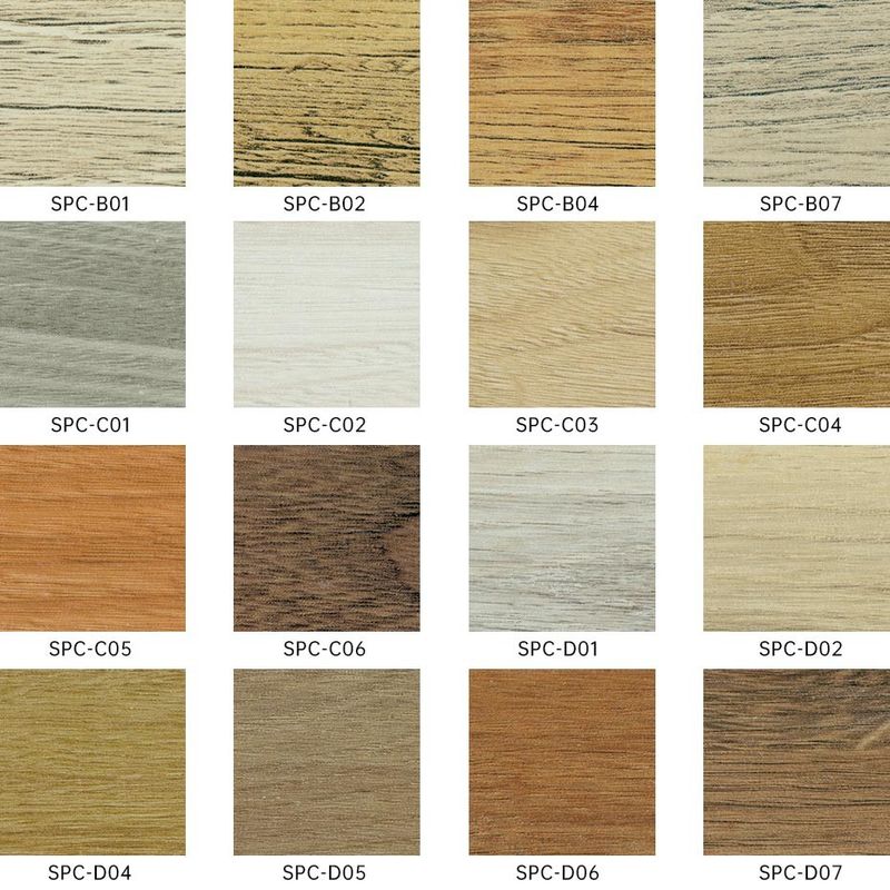SPC Flooring with Easy Installation PVC Vinyl Tiles for High-Traffic Areas