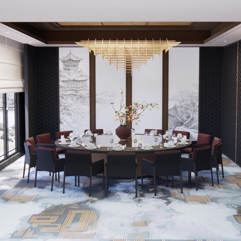 Relle Carpet of Noise Absorption And Noise Reduction Improve Safety And Comfort Beautiful Environment