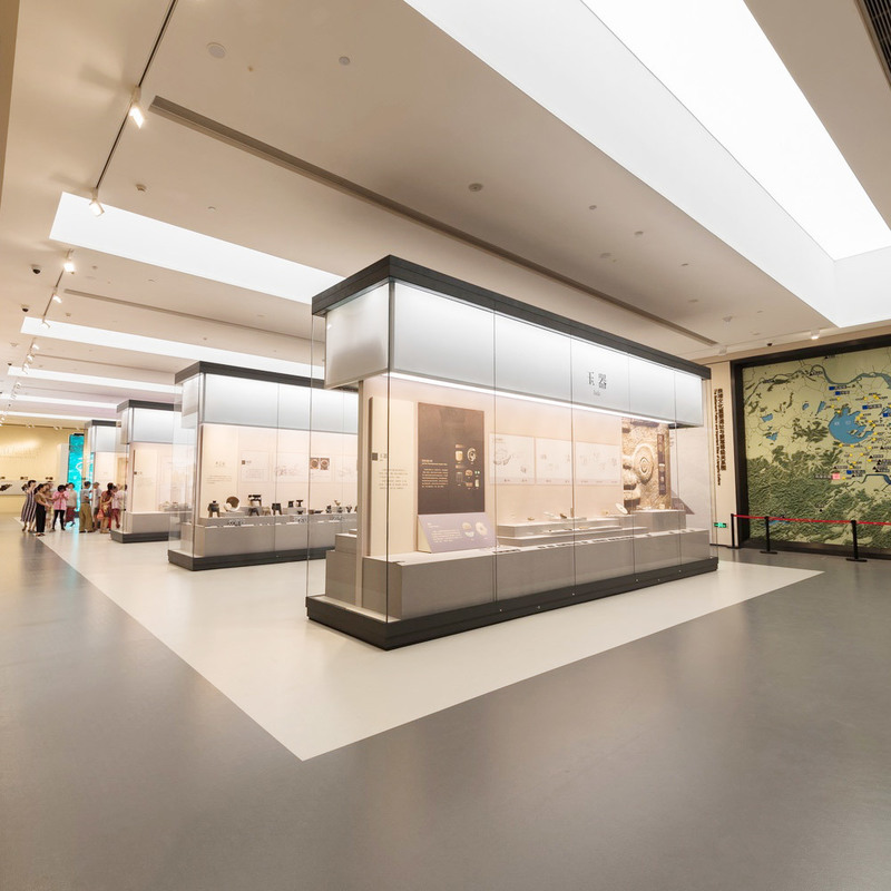 Relie Stain-Resistant & Anti-Slip Rubber Flooring for Museum Cultural Relics Exhibition Zones
