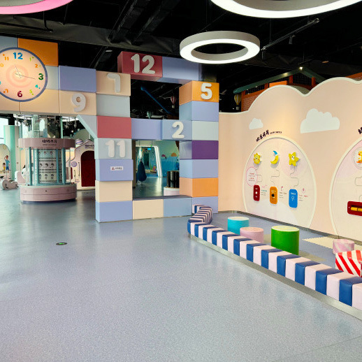 Relie Anti-Slip & Sound-Absorbing Rubber Flooring for Museum Exhibition Areas