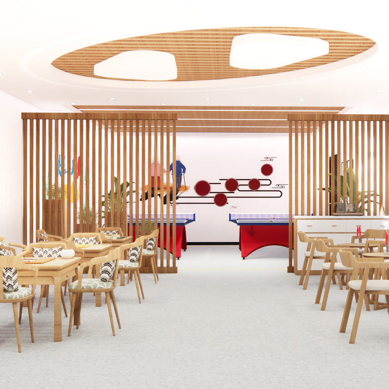 Lumina Health/Infinity Easy-Clean Antimicrobial Homogeneous Vinyl Flooring for Nursing Homes