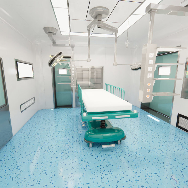 Professional Medical-Grade Hospital Floor Vinyl with Antibacterial Easy-Clean Advantages