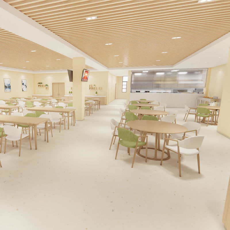 Rehabilitation-Care Special Flooring for Nursing Homes – Medical-Grade Hygienic Safe Style