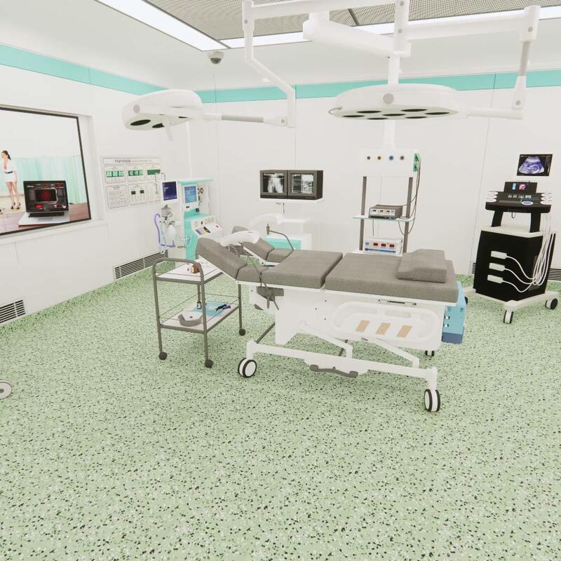 ESD Anti Static Rolls For Cleanroom And Dust Free Workshop Wear Resistant Dust Proof Flooring