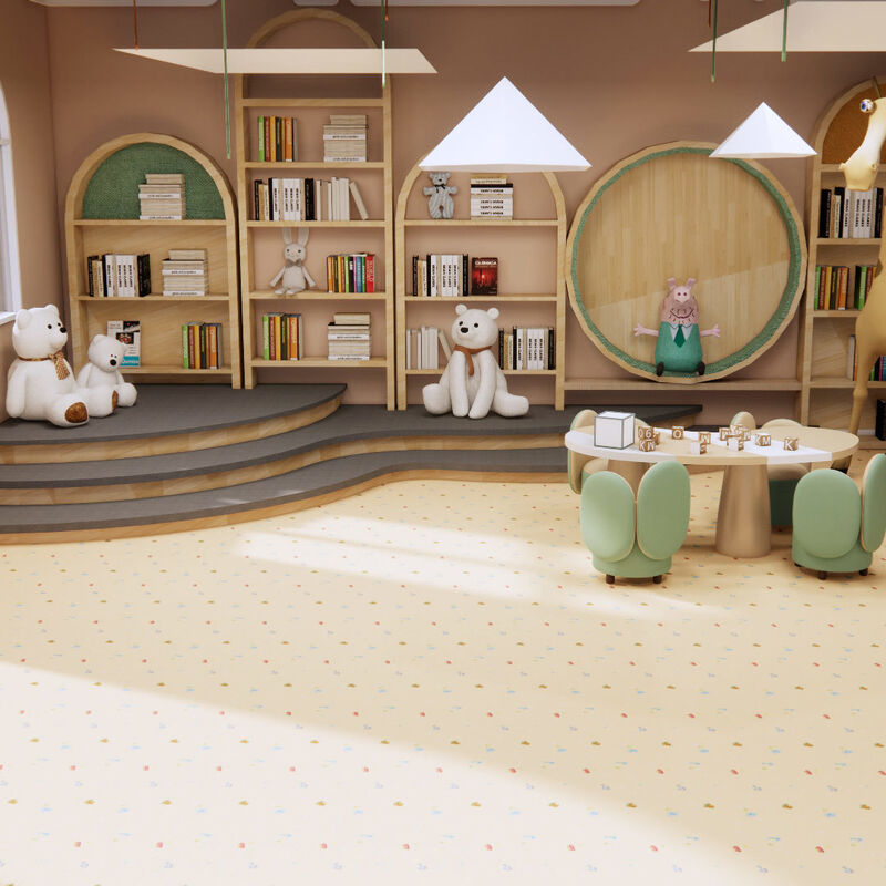Colorful Cartoon Flooring, Build a Dreamy Corner