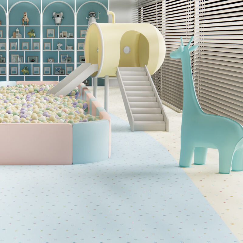Colorful Cartoon Flooring, Build a Dreamy Corner