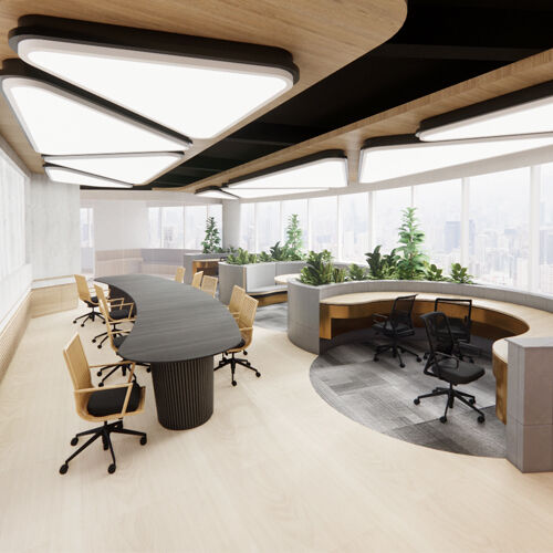 Heavy Traffic Multi-Layer Flooring, Scratch Resistant & Easy to Clean for Public Areas