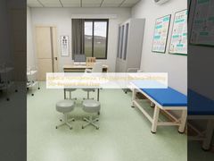 Medical Homogeneous Vinyl Flooring Bacteria-Inhibiting Slip-Resistant Ward Floor