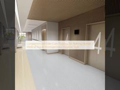Comprehensive Elder-Care Flooring for Nursing Homes – Medical-Grade Homogeneous Hygienic Style